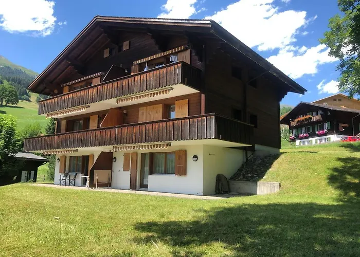 아파트 Sunneblick By Interhome 그린델발트